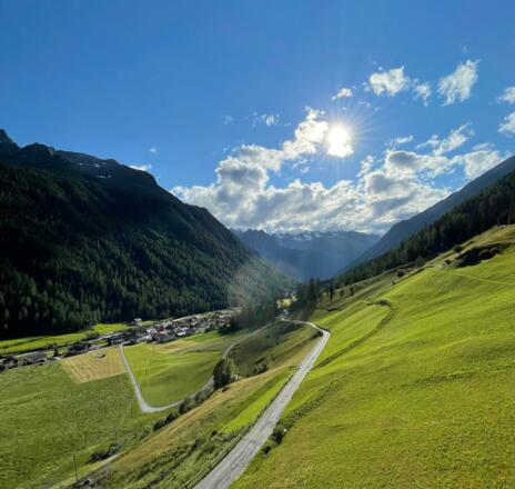 Aussicht im Sommer