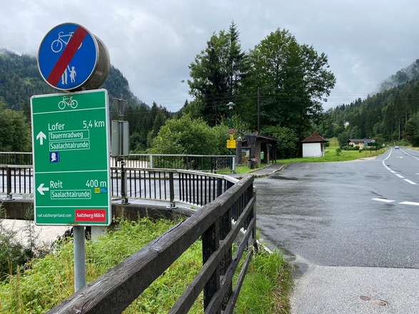 Über die Brücke nach Reith
