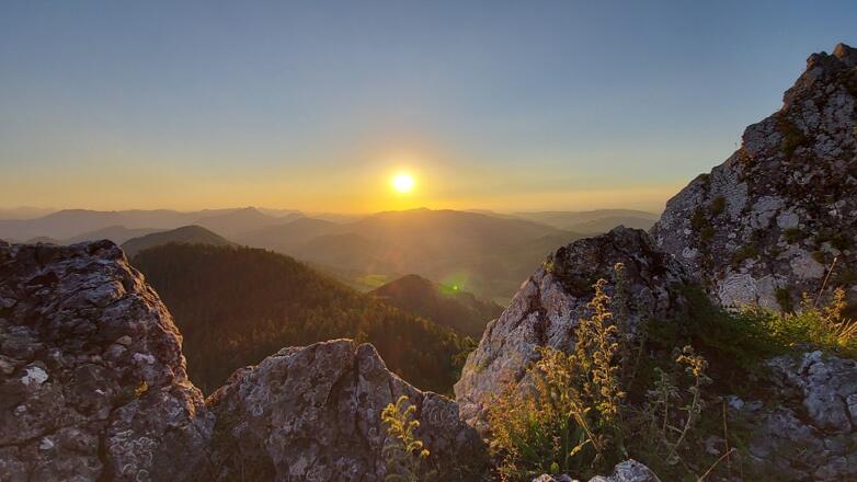 Lindaumauer - Sonnenuntergang