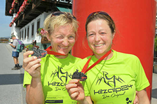 Die sichtbar Stolzen Kitzalp24 Teilnehmer