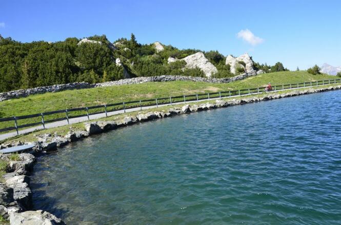 Kriegeralp-Speichersee, Oberlech