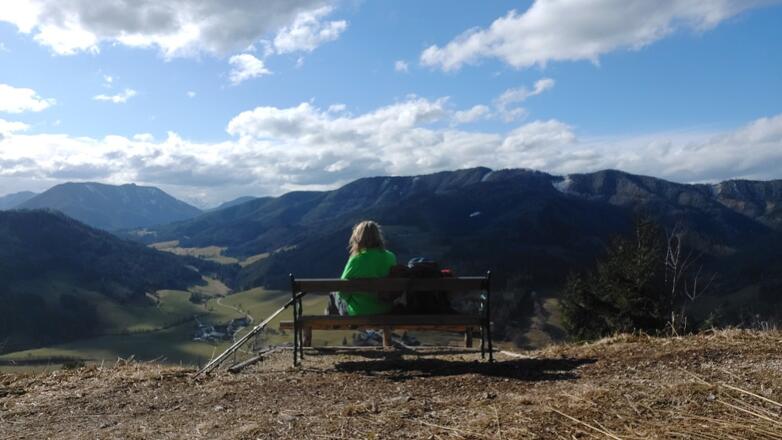 Sonnberg - Blick ins Gaflenztal
