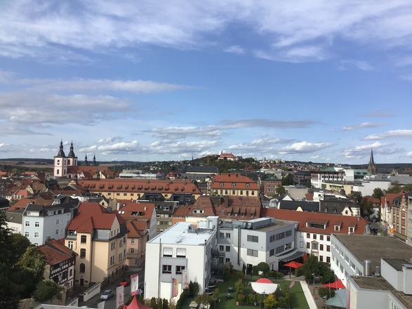 Schleifenroute - Fulda von oben