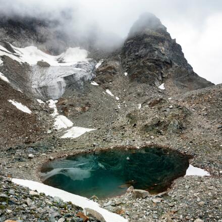 Gletschersee am Litzner Sattel