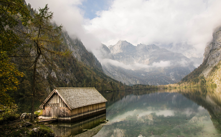Der Obersee im Herbst