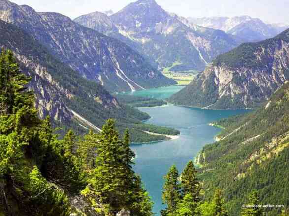 Blick von Reutte in Tirol