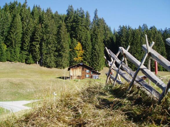 Maisäß mit Scheienzaum