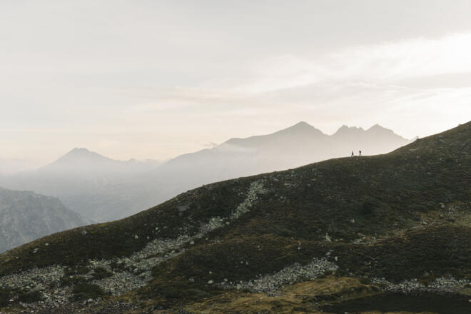 Morgenstimmung am Berggeistweg.