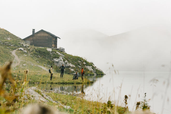 Hier beginnt der letzte Aufstieg Richtung Madlochjoch