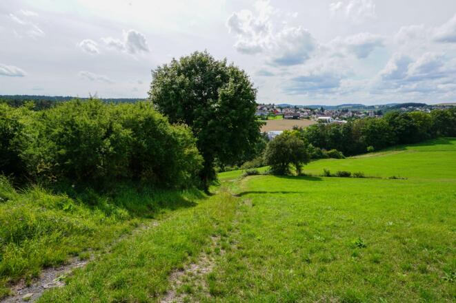 Blick nach Grub am Forst