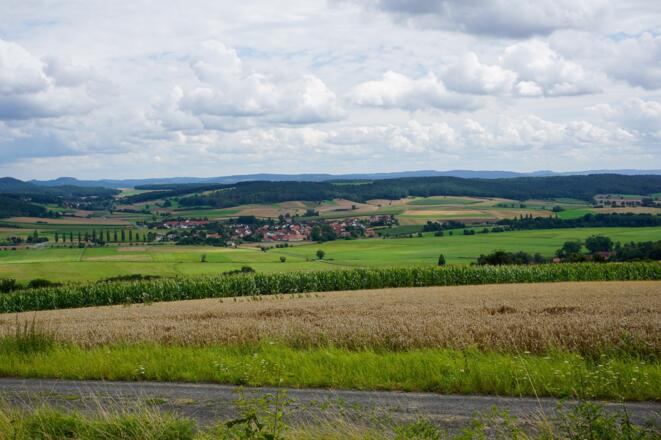 Aussicht über das Itztal