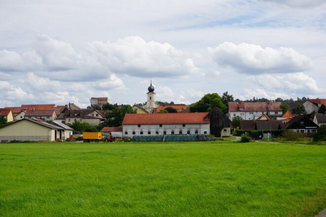 Kaltenbrunn mit Kirche St. Wolfgang