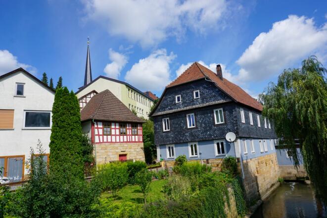 Dorfmitte von Marktgraitz