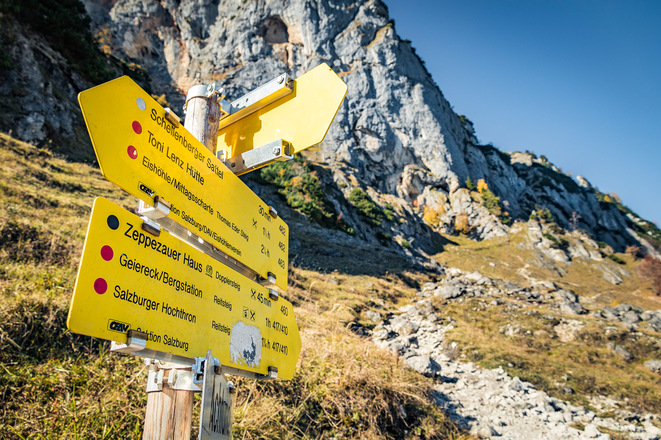 Unterwegs zwischen Dopplersteig und Thomas Eder Steig
