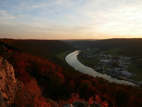 Blick über Altmühltal bei Riedenburg