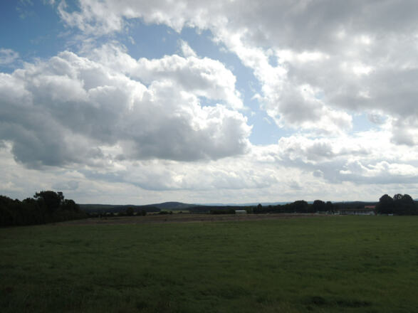 Ausblick auf das Coburger Land