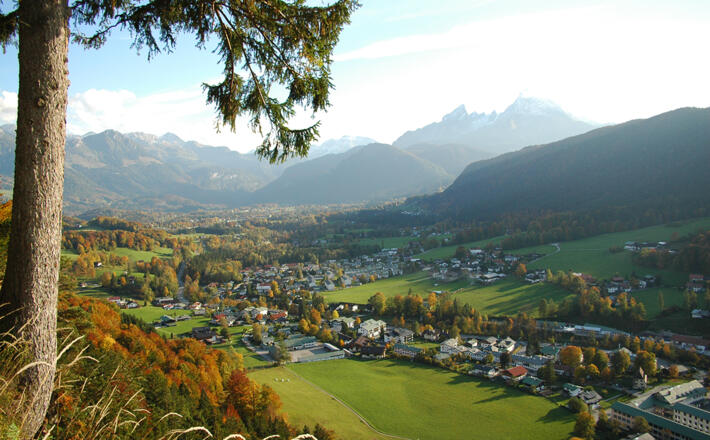 Blick vom Aussichtspunkt der Kastensteinerwand