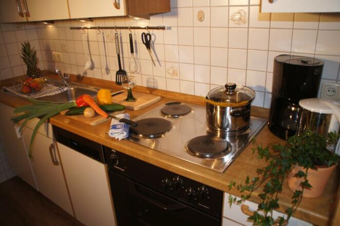 Küche Ferienwohnung Hochgrat