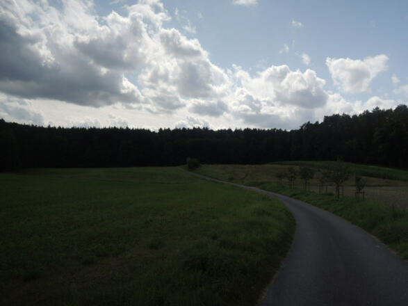 Unterwegs im Naturerholungsgebiet Ebersdorf