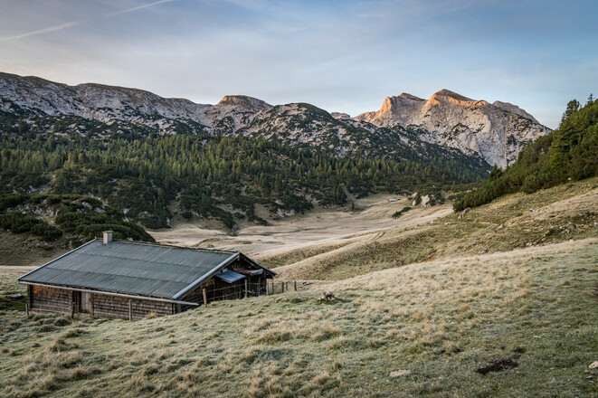 Kaser auf der Reiter Alm