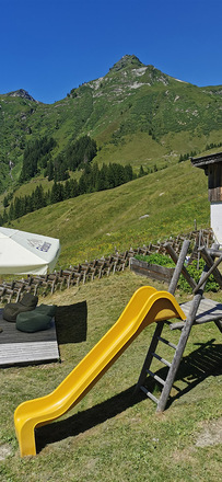 Der Tristkogel im Hintergrund