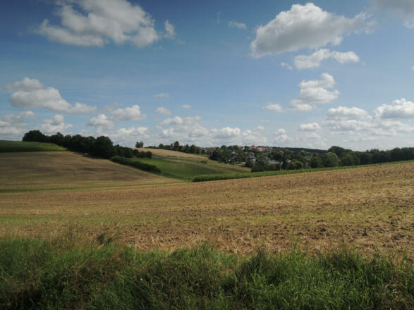 Auf dem Weg nach Meschenbach