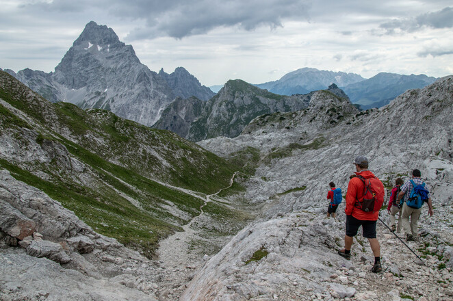 Abstieg vom Hundstodgatterl