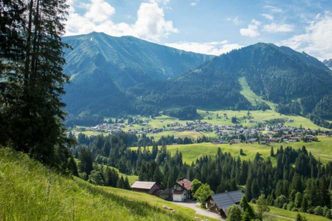 Altes Forsthaus - Ausblick Sommer