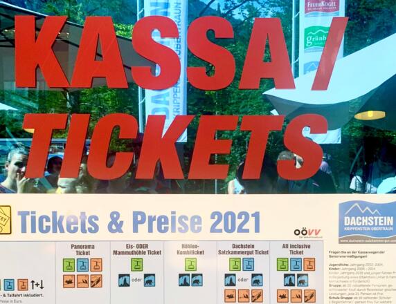 Tickets für den Dachstein Krippenstein