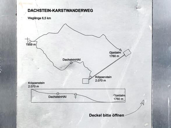 Karstwanderweg am Dachstein