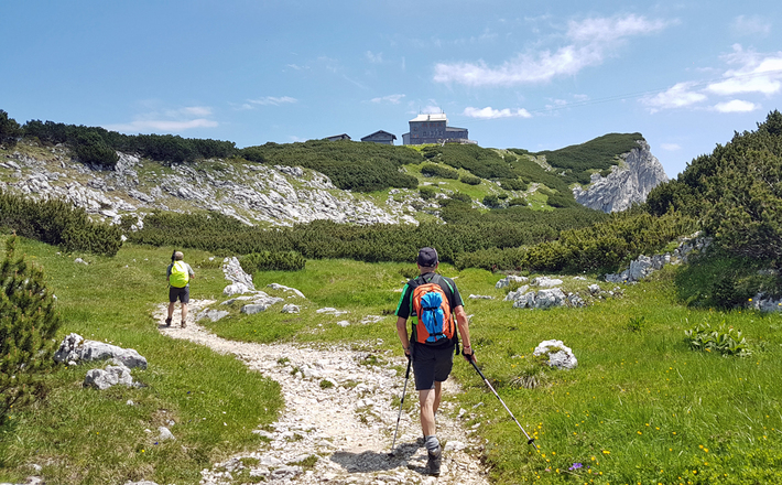 Die letzten Meter zum Stöhrhaus