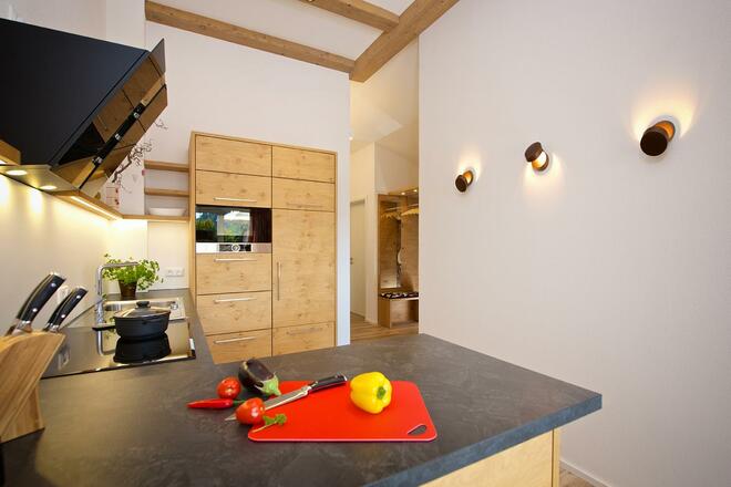 Küche Hochgratblick mit Hotelanbindung