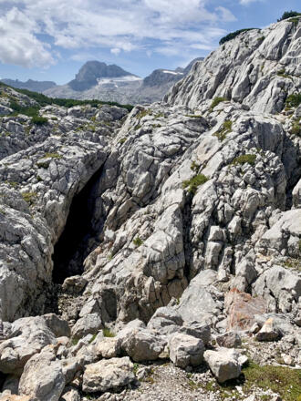Höhleneingang am Dachstein