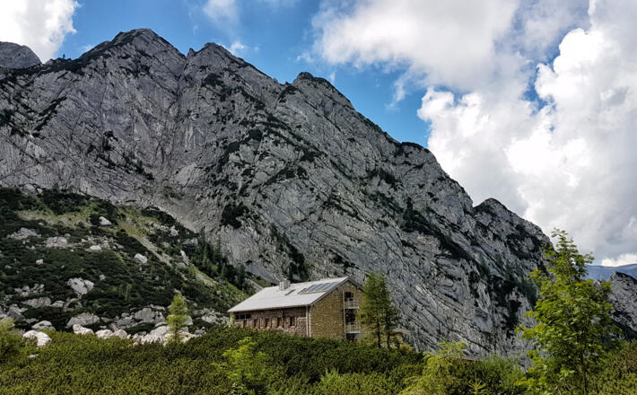 Die Blaueishütte: Auf schönen Weg vom Bergsteiger Dorf Ramsau aus zu erreichen