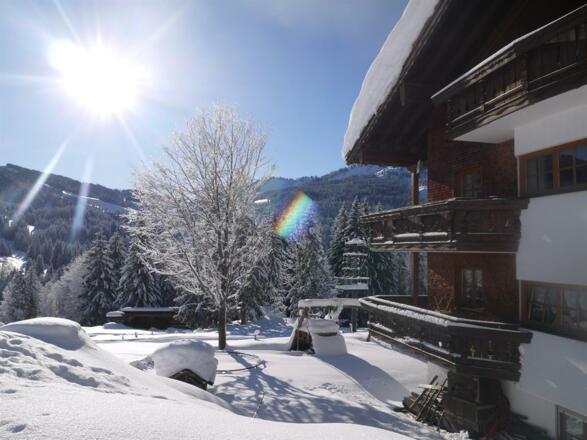 Alte Schmiede im Winter