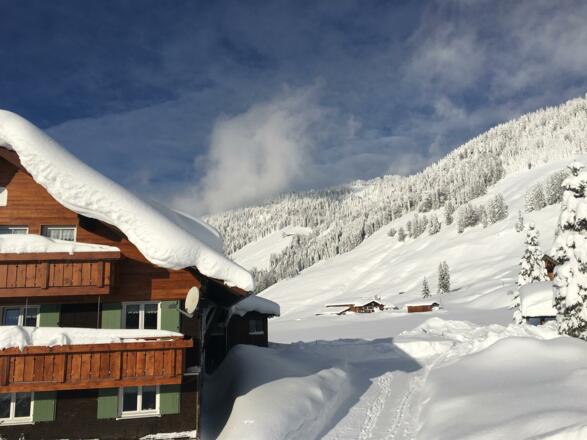 Gästehaus Nussbaumer im Winter