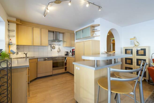 Ferienwohnung Wikasa, Küche