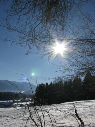 Ofterschwang im Winter