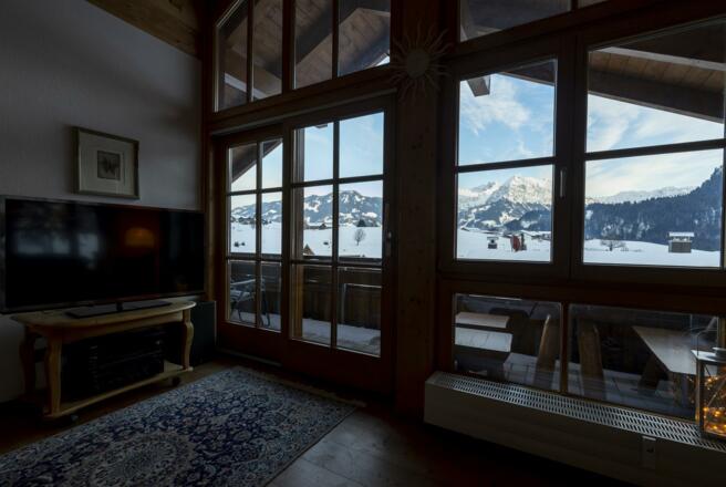 Ferienwohnung Edelweiss, Panoramafenster