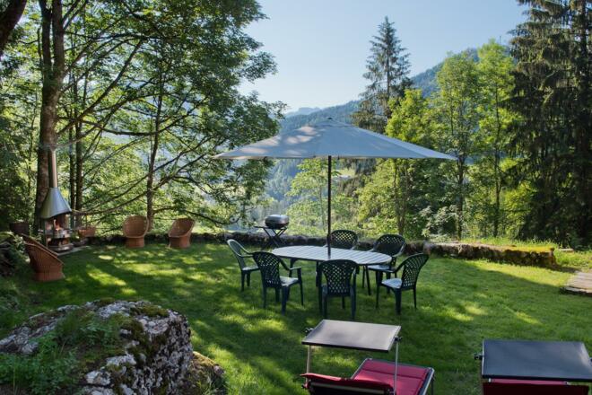 Liegewiese Morgenstimmung