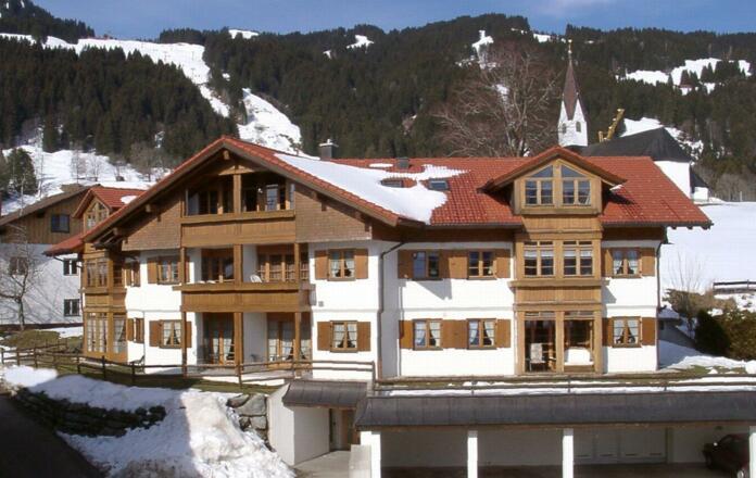 Alpen-Domizil im Winter