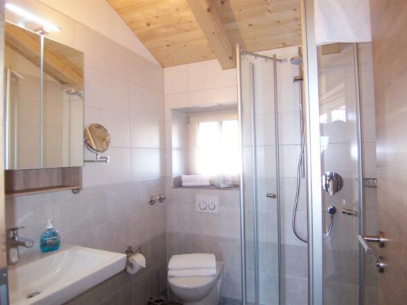 Ferienwohnung Alpenliebe, Bad 2, Dusche/WC