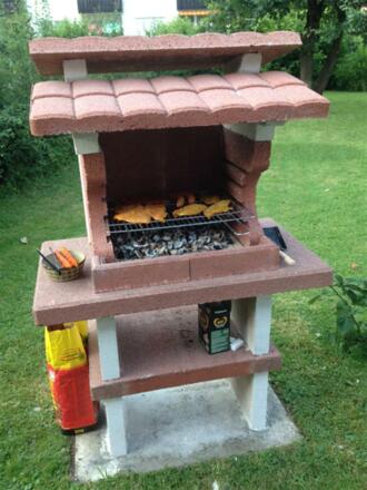 Grill im Garten