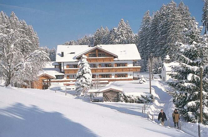 Gästehaus Sonnenberg im Allgäu Winter