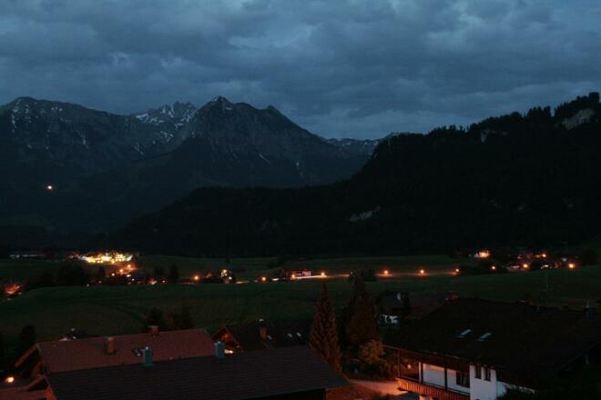 Ausblick vom Balkon Richtung Südost 2