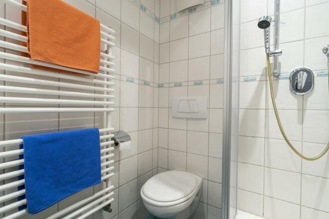 Ferienwohnung Wikasa, Dusche