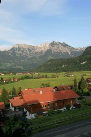Ausblick vom Balkon Richtung Südost