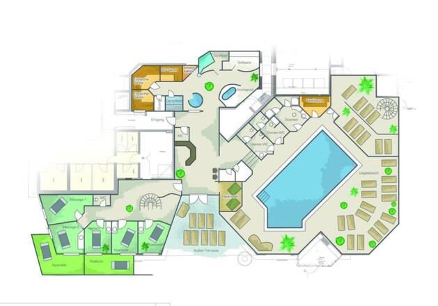 Berwanger Hof - SPA Übersichtsplan