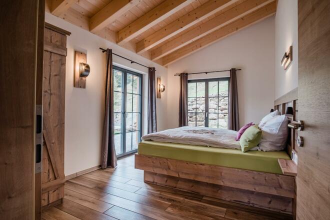 Schlafzimmer Chalet &quot;Gipfel Glück&quot;