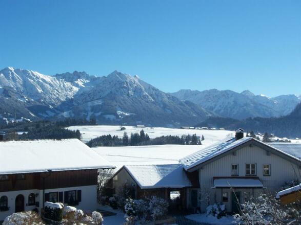 Bergblick von den West- und Südbalkonen